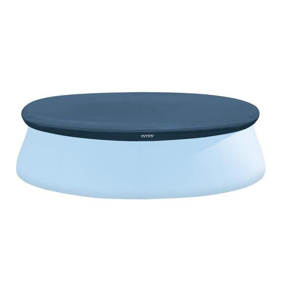 Intex UV Resistant Pool Covers, Vinyl, Blue, 3.56 lb 7.3ft