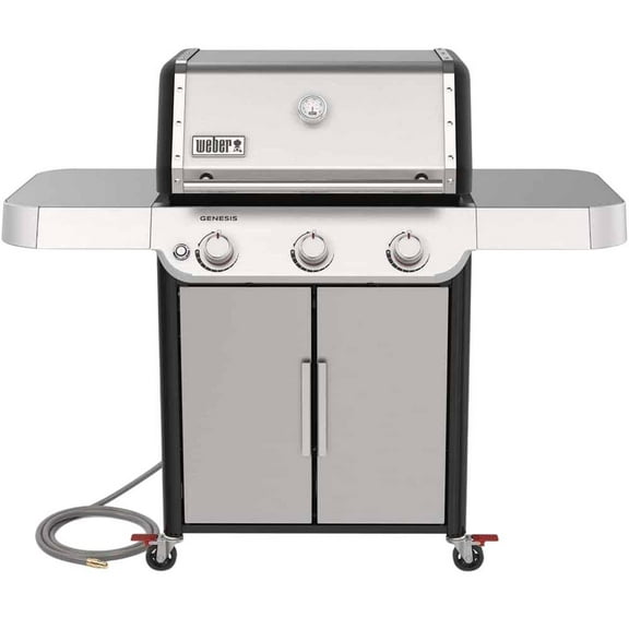 Weber Genesis S-315 3 Burner Natural Gas Grill Stainless Steel