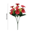 Clearance! Ikeay Fake Flowers,6 Artificial Flower Bouquets Of Morning Glory and Morning Glory