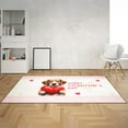 thumbnail image 2 of Happy Valentine's Day Beagle Brings Love Heart Indoor Rug Beagles Dog Lover Gifts Idea Carpet Living Bed Room Sofa Home Decor - 02028, 2 of 5