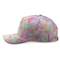 thumbnail image 2 of Tie Dye Baseball Cap, Adjustable Dad Hat with UV Protection, Lightweight and Fade-Resistant, Vintage Boho Multicolor Performance Hat for Men Women Outdoor Activities, 2 of 4