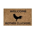 thumbnail image 2 of Welcome Mother Cluckers Cock Chicken Funny Cute Doormat Door Mat Welcome Friends Doormat Funny Doormat New Home Door Mat/ Rooster Rug/Mat 40*60Cm, 2 of 6