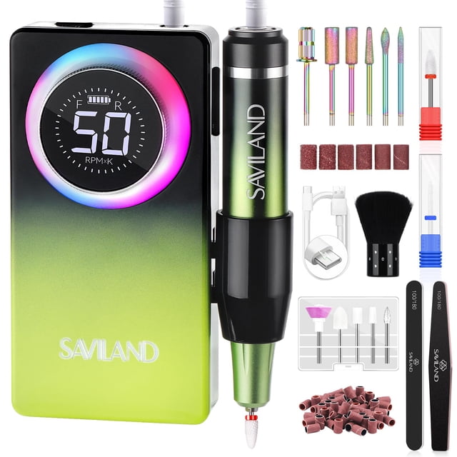 Taladro de uñas SAVILAND Advanced 50000RPM Professional 6000mAh
