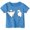 A04#Blue, variant on Unisex Girls Boys Shirt Halloween Cute Ghost Graphic Themed Party Printed Tee Top Short Sleeve O-Neck Casual Summer T Shirt Dailywear,6-7Y