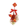 thumbnail image 4 of balikha 2025 Chinese New Year Hanging Ornament DIY Kit Spring Festival Hanging Decoration Lucky Charm for Wall Porch Door Shop Window Pomegranate, 4 of 9