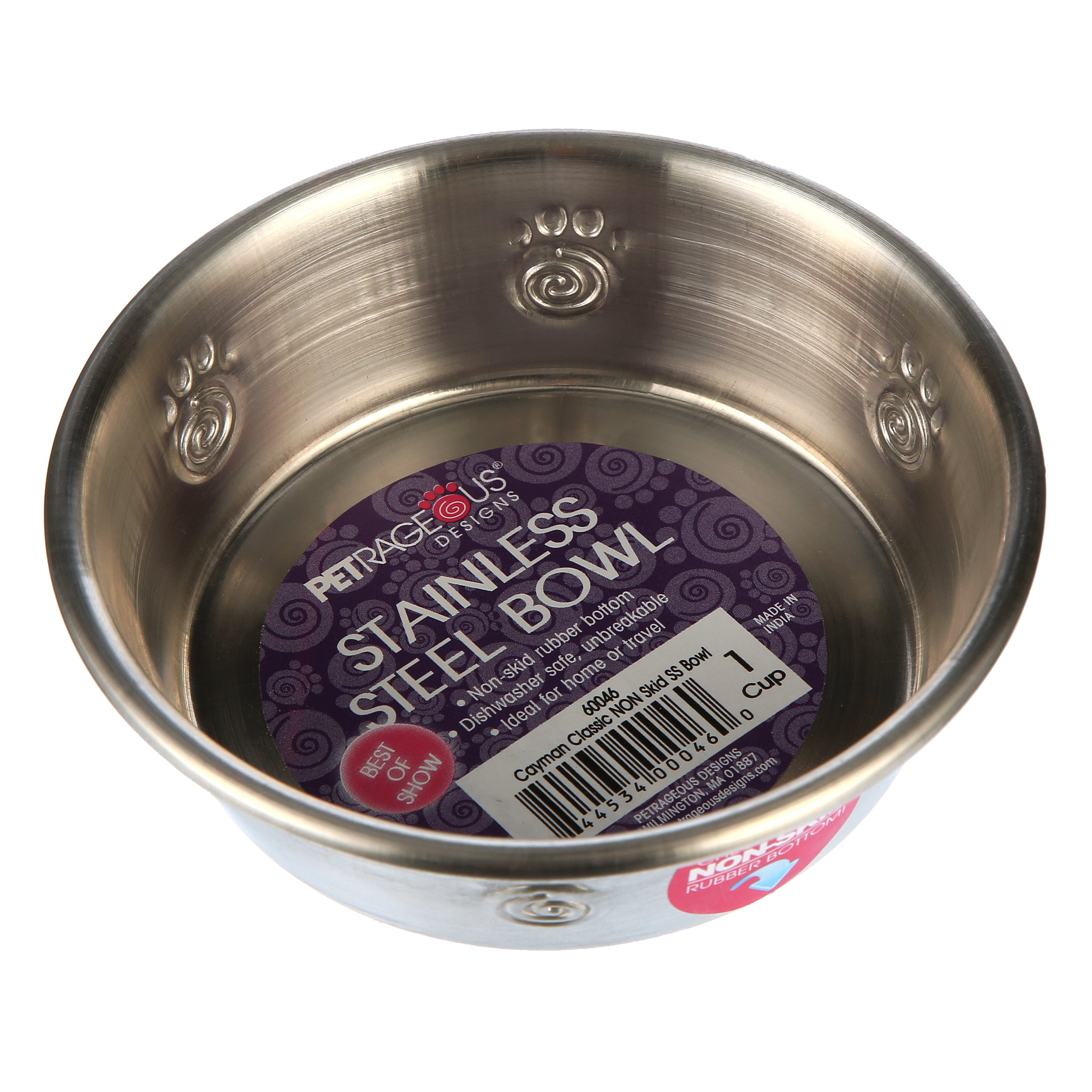 4Knines Stainless Steel Dog Bowl, Stainless Steel