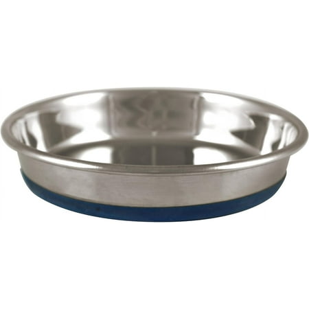 OurPets DuraPet Premium Stainless Steel Non-Tip Cat or Dog Bowl for Food or Water (1.75 Cups)