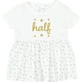 thumbnail image 3 of Inktastic Half Birthday 1/2 Photo Girls Baby Dress, 3 of 5