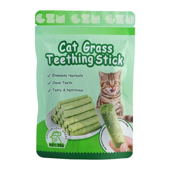 Pet Cat Grass Stick Cat Grass Stick Hair Removal Ball Mild Hair Removal