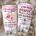 thumbnail image 5 of Once Upon A Time There Was A Girl Who Really Loved Dogs And Pickleball Gifts For Women Stainless Steel Tumbler 20oz Animal Pet Dog Lover Gift Paddleball Cup Sports Enthusiast, 5 of 6