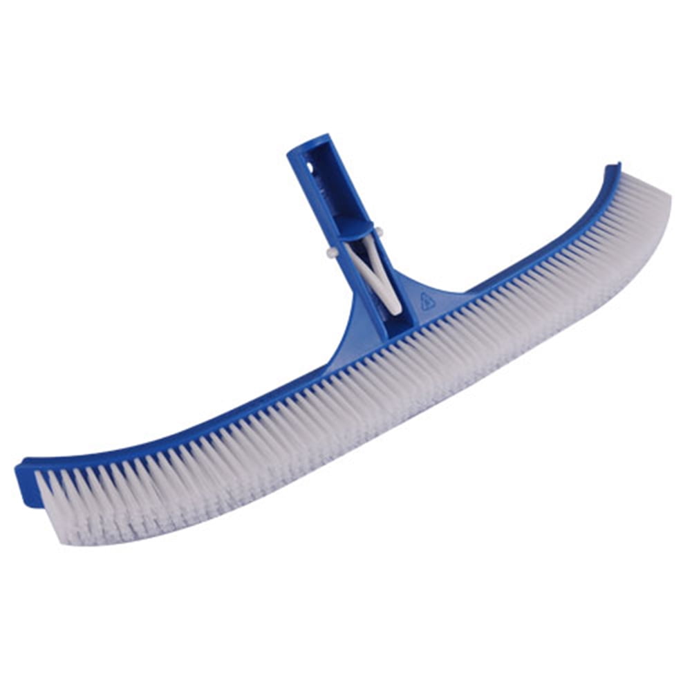 18inch Curved Pool Spa Brush Vacuum Head with Nylon Bristles for