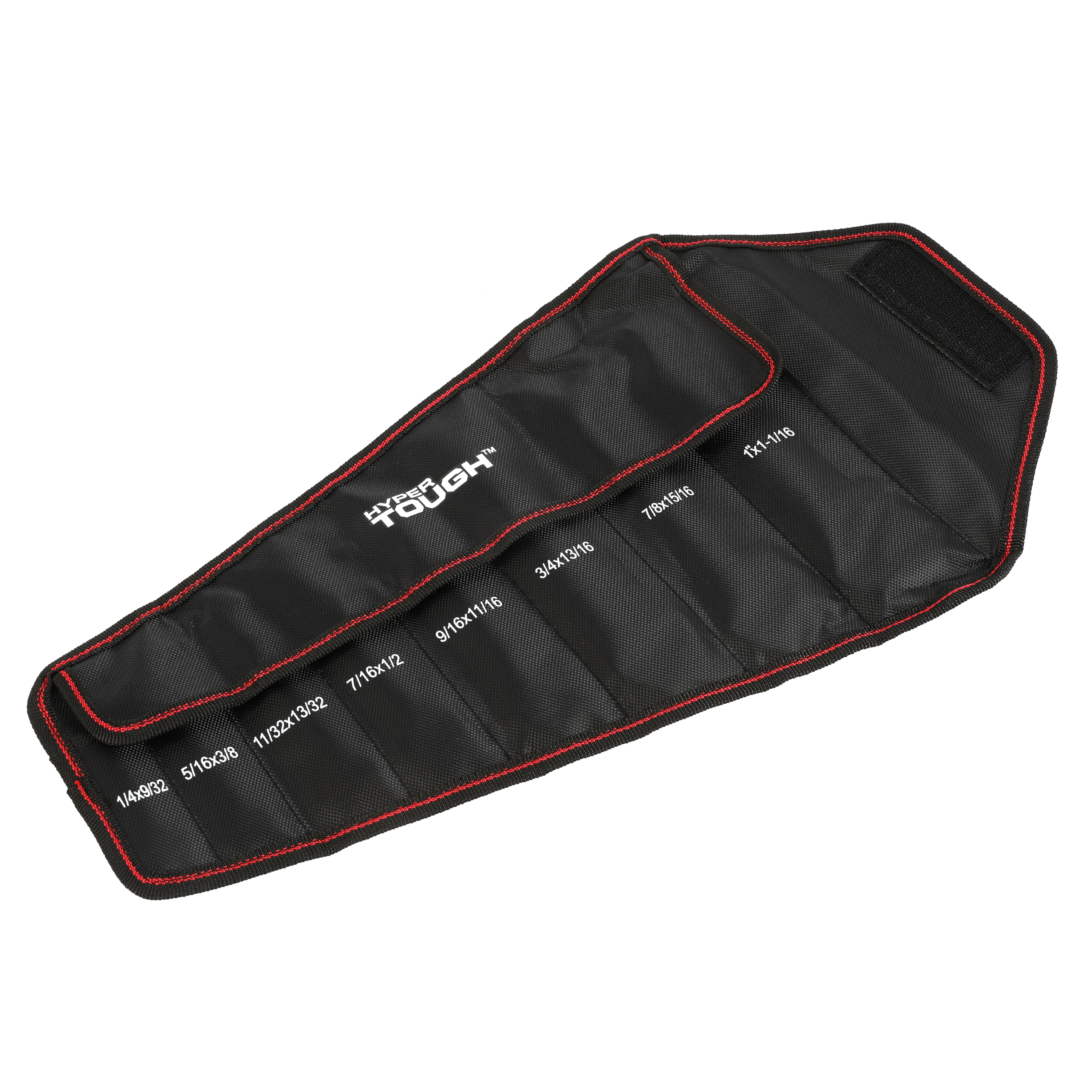 Hyper Tough 8-Piece Thin Open-End Wrench Set with Pouch photo 8