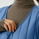 thumbnail image 4 of Chaquetas y abrigos casuales sin mangas y sin capucha Chaqueta abrigada con botones para mujer Abrigo de casa para mujer Ropa Parkas sin mangas con bolsillo Abrigo para mujer, 4 of 6