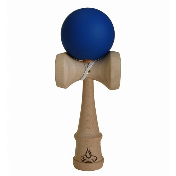 Blue Rubberized Kendama