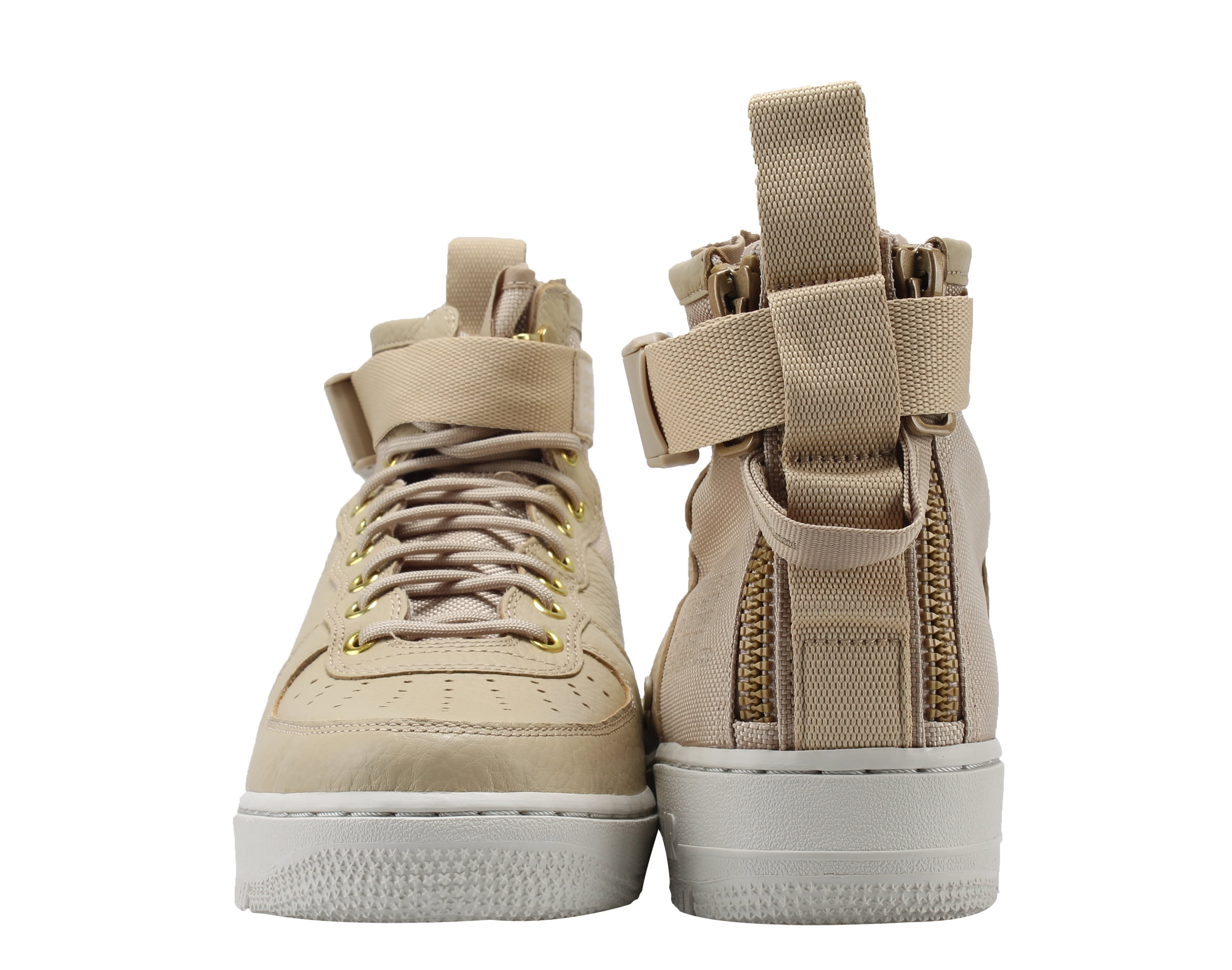 NIKE SF AF1 AIR FORCE 1 MID SZ 11 MUSHROOM LIGHT BONE FIELD  display picture 1