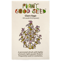 Plant Good Seed Clary Sage Seeds - 50 Seeds for Garden & Patio
