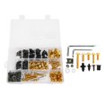 thumbnail image 1 of Kit de pernos de parabrisas para carenado de motocicleta de aluminio para reparación, tornillos dorados y sujetadores, 1 of 4