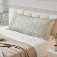 thumbnail image 4 of Sage Green Body Pillow Cover 20x54, Vintage Elegant Abstract Art Decorative Pillowcase with Zipper, Microfiber Pillow Protector, Soft Breathable Long Lumbar Pillowcases for Women, 4 of 9