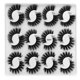 thumbnail image 2 of Pestañas naturales, pestañas postizas, pestañas cortas, pestañas postizas de visón tenues, 12 pares, pestañas postizas negras largas y gruesas naturales, pestañas postizas, maquillaje., 2 of 2