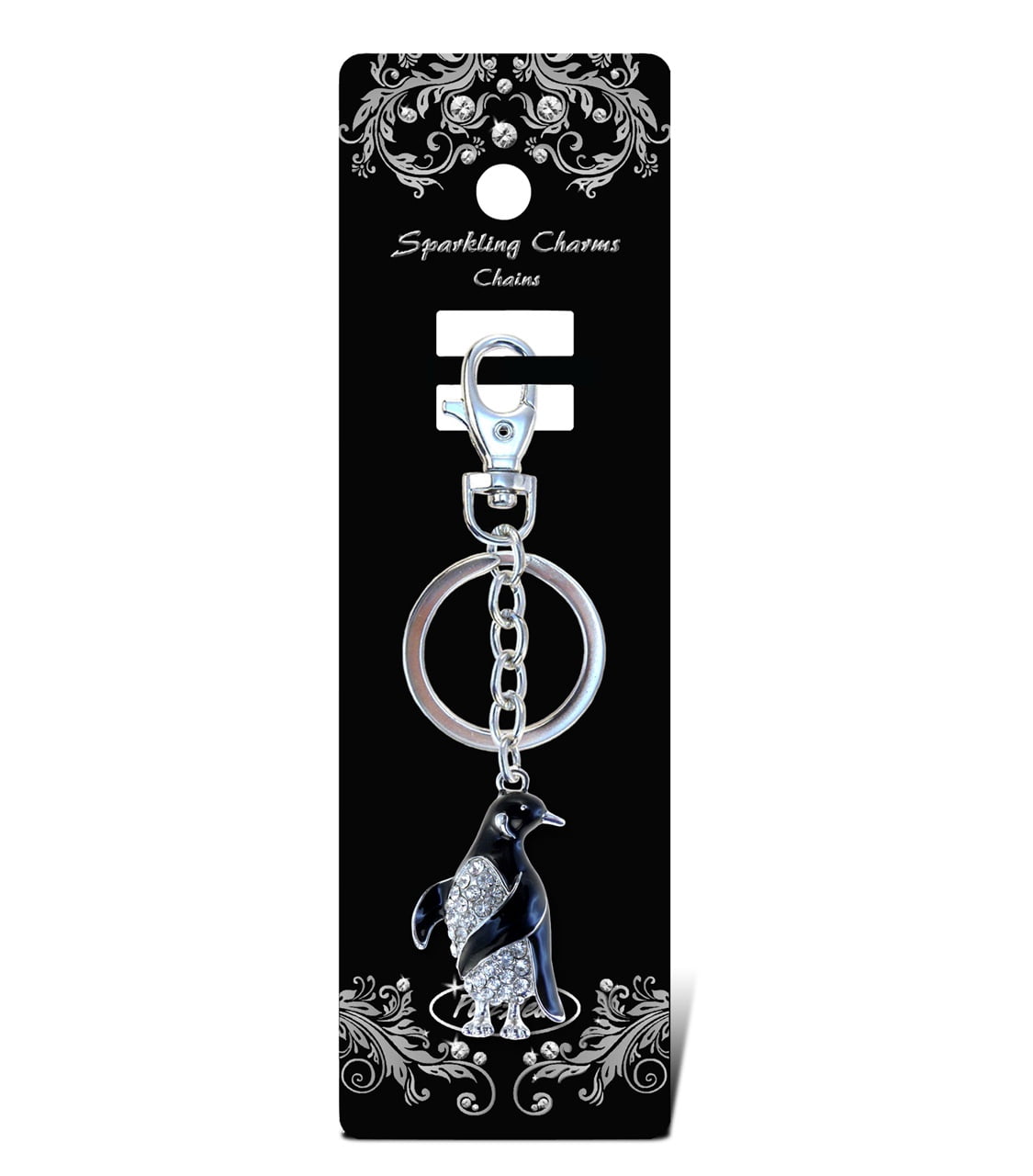 Aqua79 Sparkling Statue Of Liberty Keychain - Rhinestone Charm With Tassel For Keys & Bags (Green)