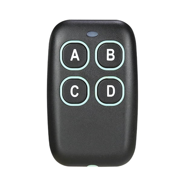 Control remoto de encendido y apagado remoto de 4 botones para puerta de garaje Gadget Gate (433 MHz) Ehuebsd Accesorios para autos y motos