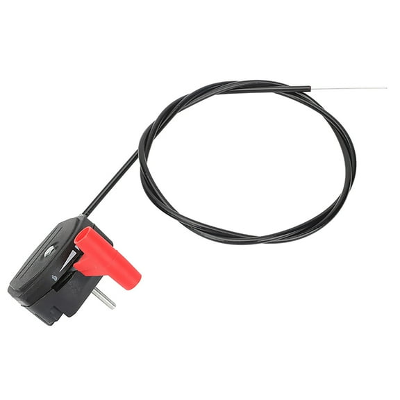 TAPDRA Lawn Mower Throttle Kit Universal Fit 56” Cable Non Slip Handle Steel Wire for Hand Push Mowers Repair