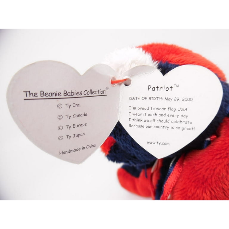 Patriot beanie baby cheap may 29 2000