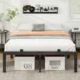 thumbnail image 5 of Sailvan Queen Bed Frame, 14 Inch Metal Platform Bed Frame Queen Size, Heavy Duty, Noise Free, Easy Assembly, Steel Slats Support, No Box Spring Needed, 5 of 9