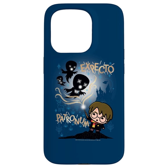 Funda para teléfono Harry Potter Expecto Patronum Chibi iPhone 15 Pro