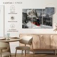 thumbnail image 4 of Elephant Stock German Steam Train Wall Art - Horizontal Multi Panel Canvas - Living Room Wall Decor - Transportation Multi Panel - Gray And Black Decor - 74" x 48", 4 of 4