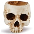 thumbnail image 4 of Resin Skull Head Flower Pots Retro Human Halloween Decor For Home Office Desk Decorations, 4 of 6