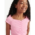 thumbnail image 3 of Justice Girls Cinch Base Layer Top, Sizes XS - XLP, 3 of 6