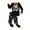 p-239Black774, variant on CAIVO Kids Halloween 2 Piece Pajama Sets Skeleton Print Long Sleeve O-Neck Tops & Pants Boys Girls Soft Sleepwear Homewear