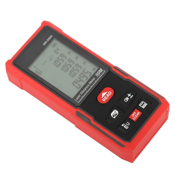 Laser Distance Meter Laser Distance Meter Abs Laser Distance Meter Fast Accurate Measurement Handheld Infrared Laser Measure Gauge 630 To 670Nm