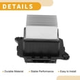 thumbnail image 4 of Resistor del motor del ventilador HVAC Unique Bargains No.27761JY40A para Renault Koleos 2008-2013 Plástico Metal 1 Pc, 4 of 6