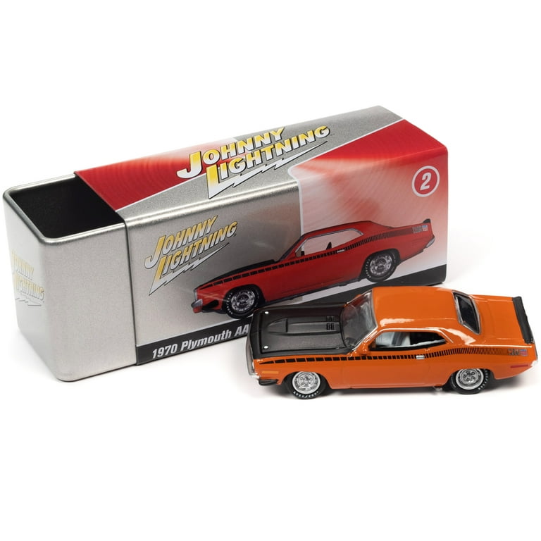 人気便利グッズ Johnny Lightning Collector Pro Cuda AAR Plymouth 1970 ミニカー