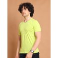 thumbnail image 5 of BERRYBLUES Solid Men V Neck Maroon T-Shirt, 5 of 6