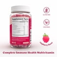thumbnail image 2 of BeLive Elderberry Gummies with Vitamin C – Double Strength Elderberry with Immune Boosting Vitamin D, B-Complex, and Zinc - Raspberry Flavor (50 count), 2 of 8