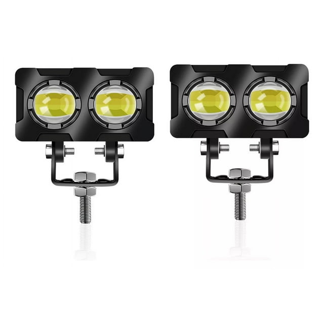 2pzs Faros Auxiliares Led Alta/baja Luz 120w Para Auto Moto