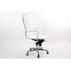 thumbnail image 1 of Silla Oficina Ejecutiva Piel Italiana Sala Juntas Grupo Microtec Espera Blanca Replica Eames Aluminium Gerencial Director Minimalista Moderna Blanco Grupo Microtec EPI, 1 of 4