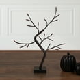 thumbnail image 2 of Northlight Brindille d'Arbre d'Halloween Pré-Éclairée - Noir - 15 Pouces - Lumières LED Orange, 2 of 6