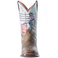 thumbnail image 5 of Roper Boys 09-119-7022-8456   Barrel Racer Square Toe Cowgirl Boot 5 Brown, 5 of 5
