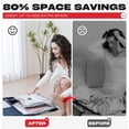 thumbnail image 6 of Vacuum Seal Bags for Clothing , 9 Pack Vacuum Storage Bags for Luggage, Compression Packing Bags with Electric Pump, Space Saver Bags, 6 of 7