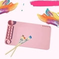 thumbnail image 6 of Silicone Kids Painting Mat with Palette – Erasable, Washable & Multifunctional Art Pad for Drawing, Doodling & Oil Painting, 6 of 9