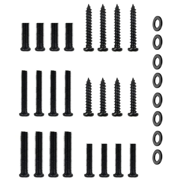 Universal TV Stand Screws and Washers Kit for Insignia Sony Toshiba RCA Roku TV Mount Legs, Includes Washers