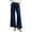 Dark Blue#004, variant on Womens Casual Lace Trim Loose Straight Leg Jeans High Waisted Denim Pants Wide Leg Full Length Everyday Style, Light Blue-XL