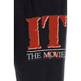 thumbnail image 3 of Stephen King's IT Men's Original Movie TV Series Logo Loungewear Pajama Pants, 3 of 5