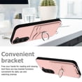 thumbnail image 6 of for Samsung Galaxy S23 Phone Case Wallet with Crossbody Strap & Card Holder, Premium PU Leather Case, 360 Ring Holder Kickstand Durable Protective Women Men Cover for Samsung Galaxy S23,Rosegold, 6 of 8