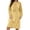 Z1-Yellow-frostluinai women sleepwear, variant on Frostluinai Women Fuzzy Fleece Nightgowns Plus Size Casual Long Sleeve Sherpa Knee Length House Dress Solid Winter Flannel Night Gown S-4XL