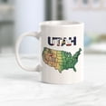 thumbnail image 2 of Designs ByLITA Utah: Life Elevated 11oz Ceramic Coffee Mug | State Pride Collection, 2 of 4